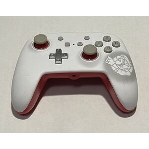 PowerA Enhanced‎ Wireless Controller Nintendo Switch OS Mario White Red 1511365